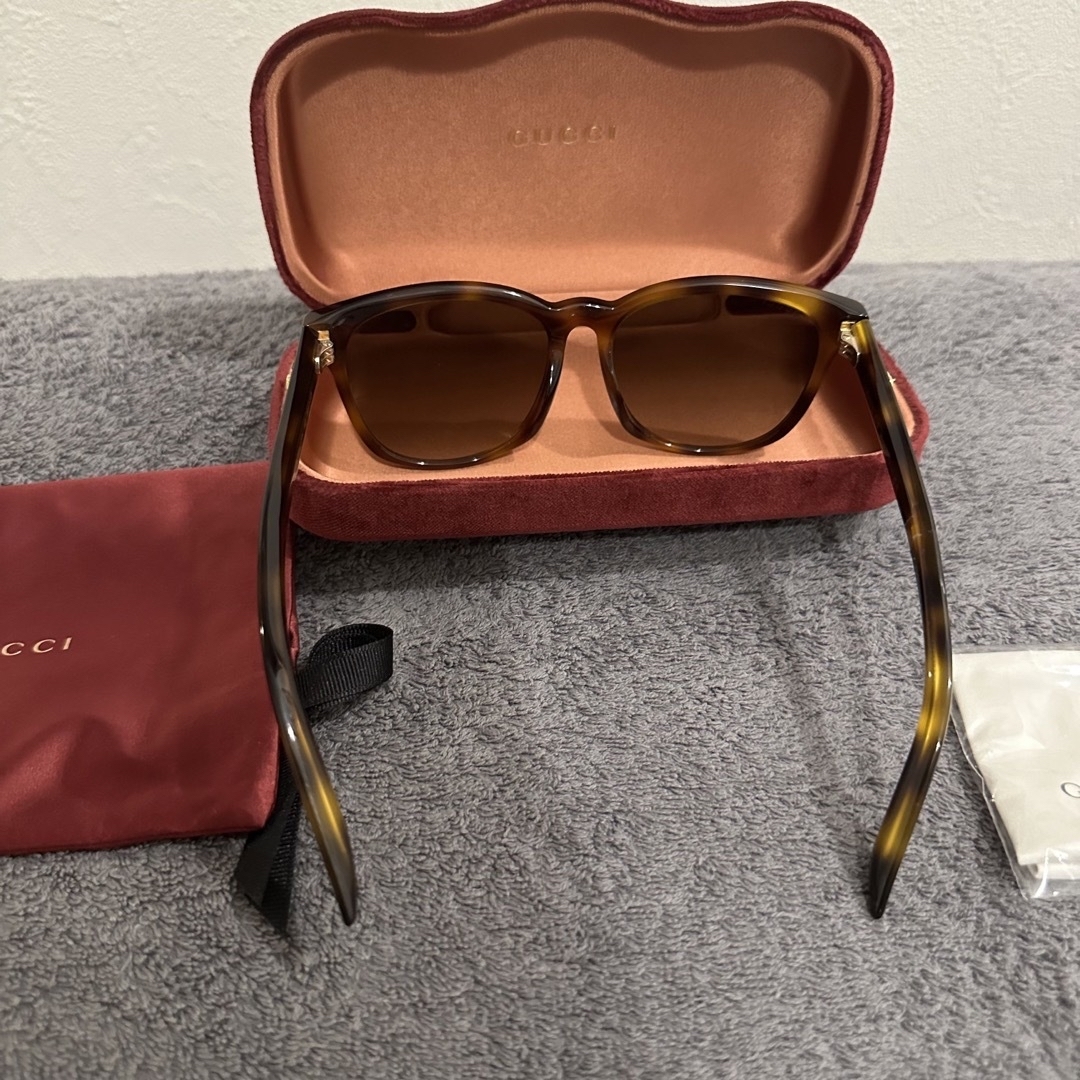 美品 GUCCI ブラウンスターサングラス-