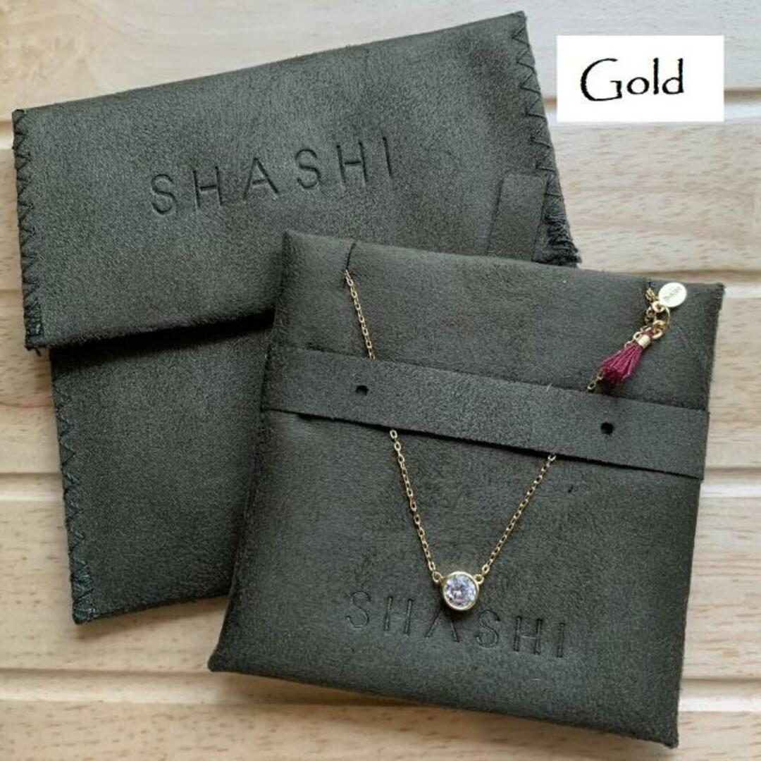 Shashi(シャシ)のSHASHI(シャシ) SH-N166 Solitaire Necklace ネックレス White Gold レディースのアクセサリー(ネックレス)の商品写真