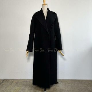 ザロウ(THE ROW)のThe Row(ザロウ) 5210W1911 MALIKA COAT BLK(ロングコート)