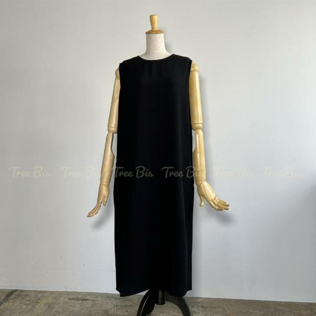 THE ROW(ザロウ)のThe Row(ザロウ) 5575W1968 MIRNA DRESS BLK レディースのワンピース(ロングワンピース/マキシワンピース)の商品写真