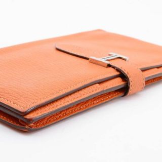 Hermes - エルメス HERMES ベアン オレンジ 長財布 23061302の通販 by