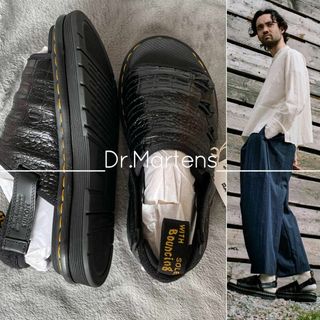 ドクターマーチン(Dr.Martens)の【新品】Dr.Martens SUICOKE コラボ レザーサンダル 25.0(サンダル)