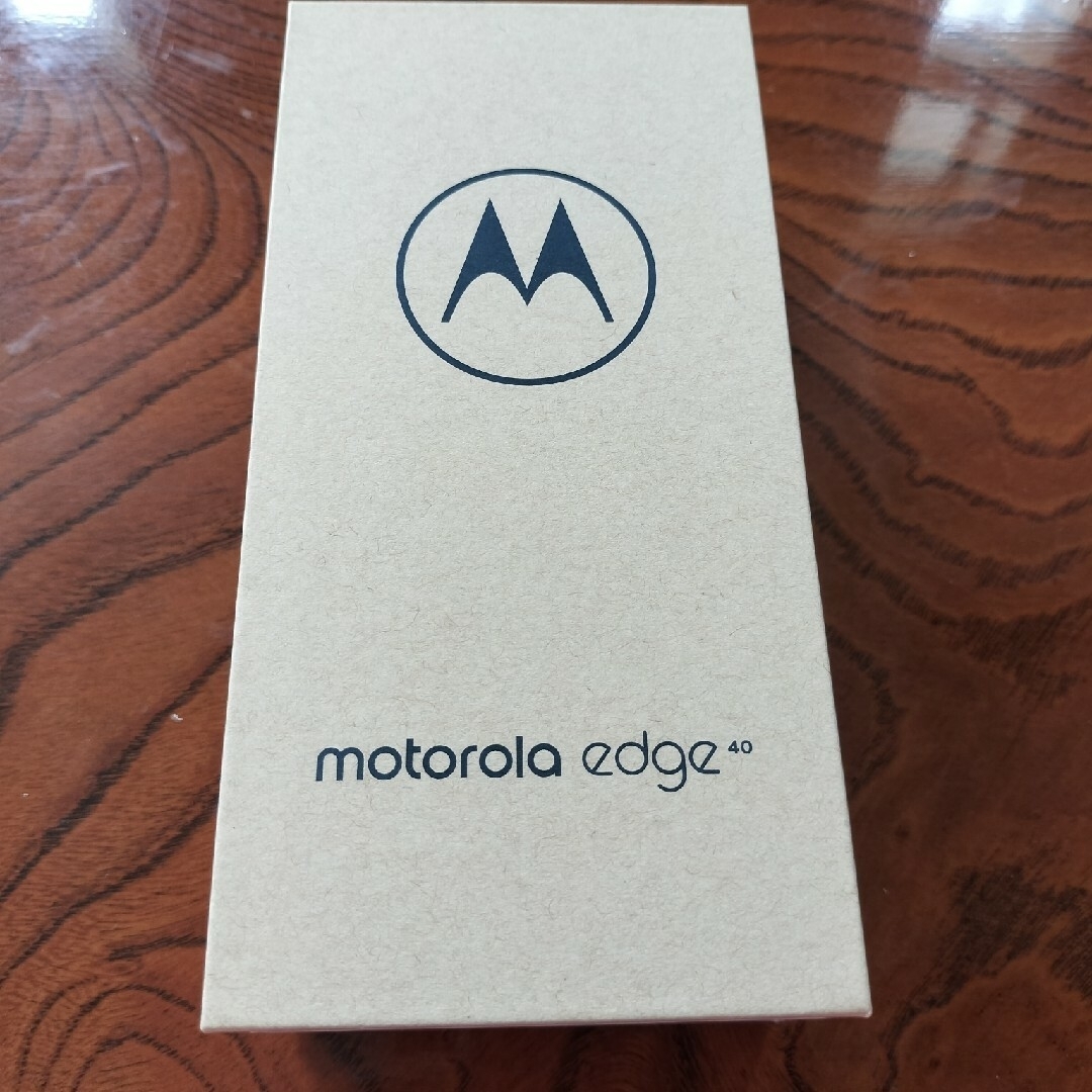 未開封新品「Motorola edge40」ルナブルー