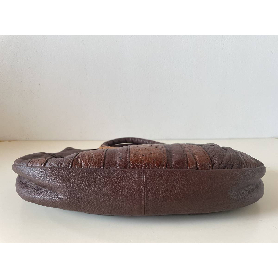 IBIZA - 極美品◎日本製 IBIZA イビサ レザーハンドバッグ 茶 IBIZA - 極美品◎日本製 IBIZA イビサ レザーハンドバッグ 茶