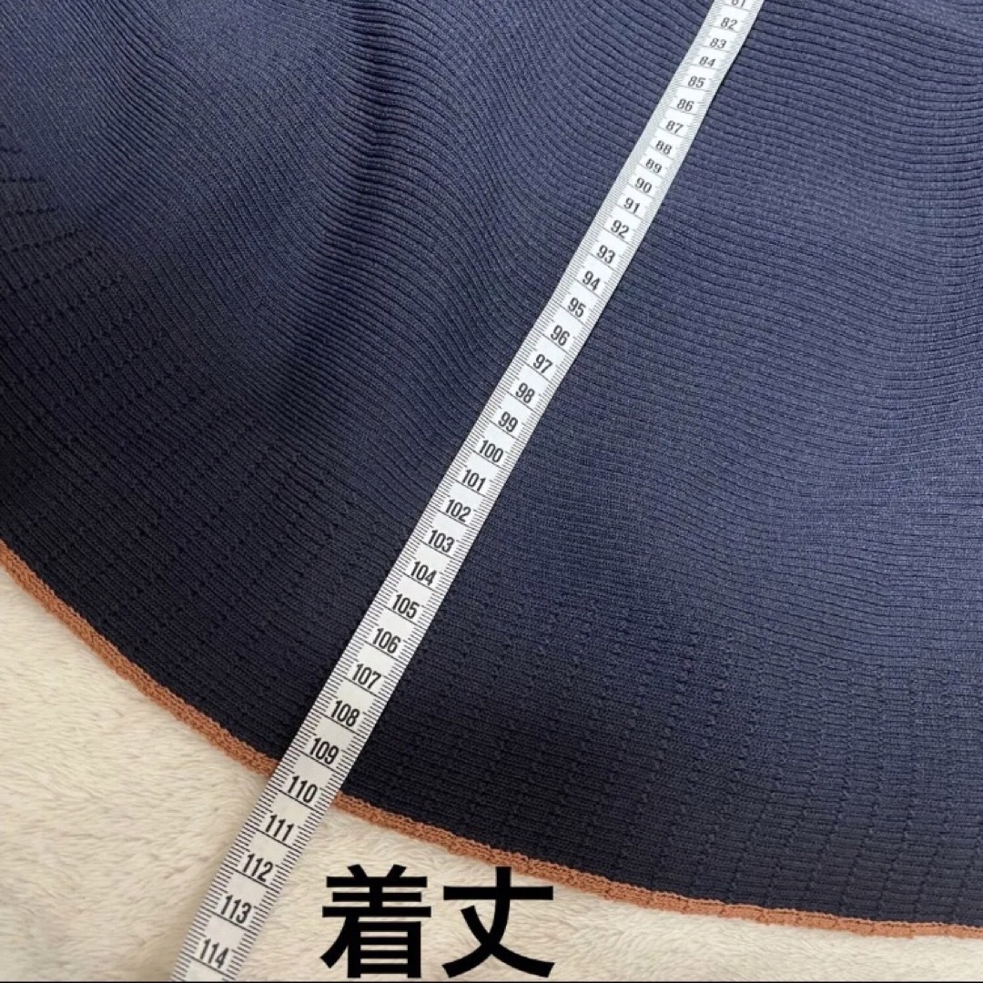 FOXEY - FOXEY フォクシー 新品 未使用 ワンピース 38 ネイビー 濃紺
