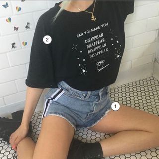 ユニフ(UNIF)のUNIF DISAPPEAR Tシャツ(Tシャツ(半袖/袖なし))