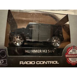 【新品、未使用】ハマーh2 HUMMER ラジコン　黒　ブラック　ニッコー　(トイラジコン)