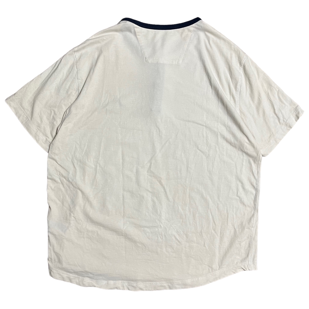 NAUTICA(ノーティカ)のNAUTICA ヘンリーネックTシャツ リンガーT ワンポイント メンズのトップス(Tシャツ/カットソー(半袖/袖なし))の商品写真