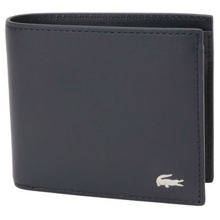 ラコステ(LACOSTE)のラコステ 二つ折財布 NH1112 021 ネイビー メンズ(折り財布)