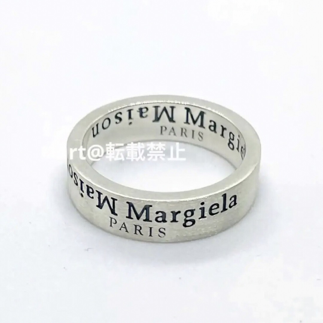 Maison Martin Margiela(マルタンマルジェラ)の【新品外箱あり】メゾンマルジェラ リバース ロゴ リング 反転ロゴ 13号相当 メンズのアクセサリー(リング(指輪))の商品写真