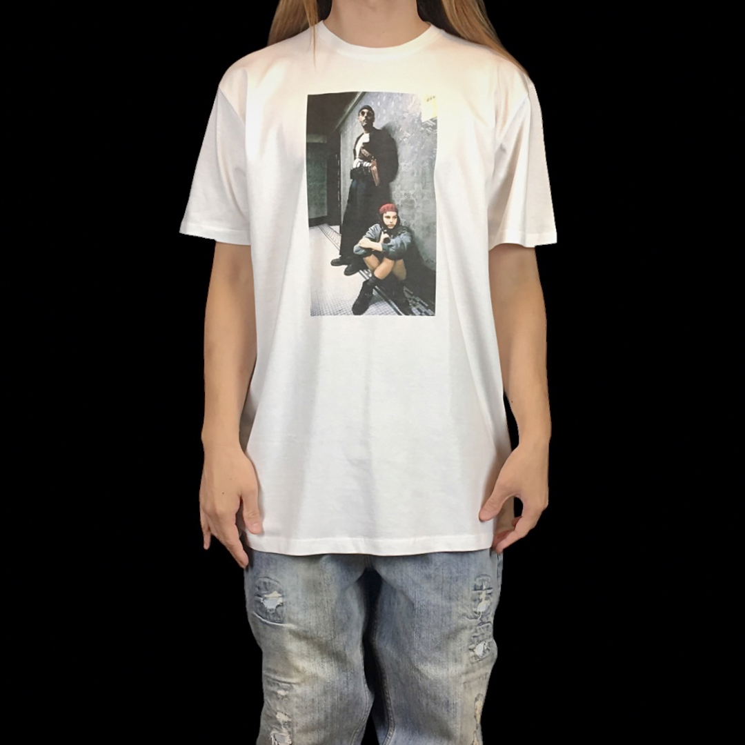 新品 レオン マチルダ ジャンレノ リュックベッソン 殺し屋映画 ビッグTシャツ メンズのトップス(Tシャツ/カットソー(半袖/袖なし))の商品写真