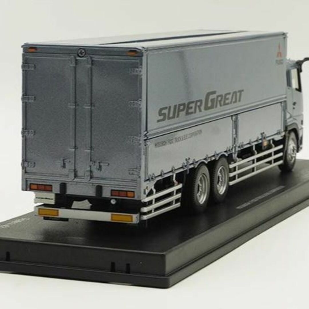 ミニカー 1/43 三菱ふそう Super Great コンテナトラック ロゴ