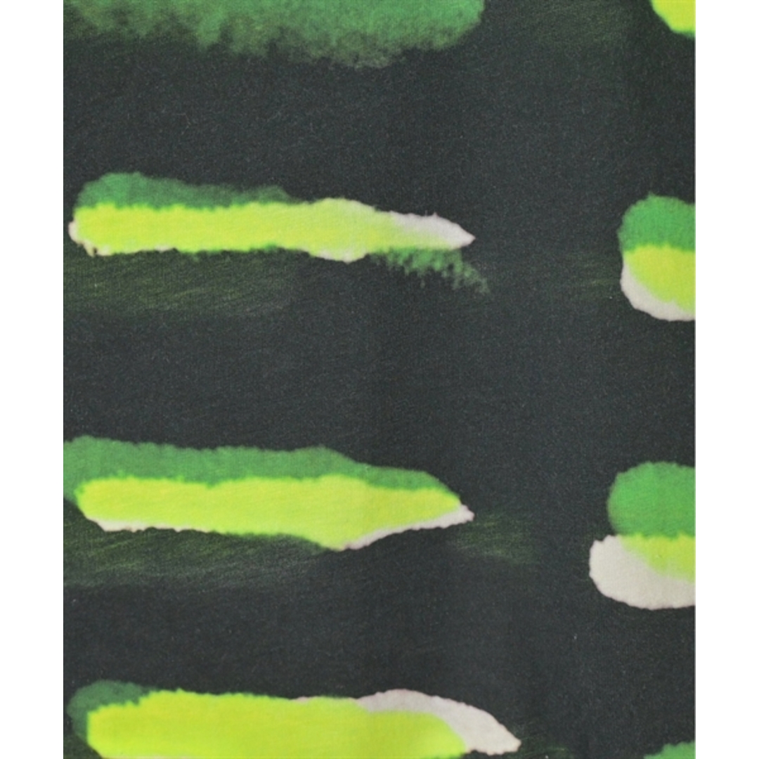 DRIES VAN NOTEN Tシャツ・カットソー S 黒x緑x白(総柄) | www