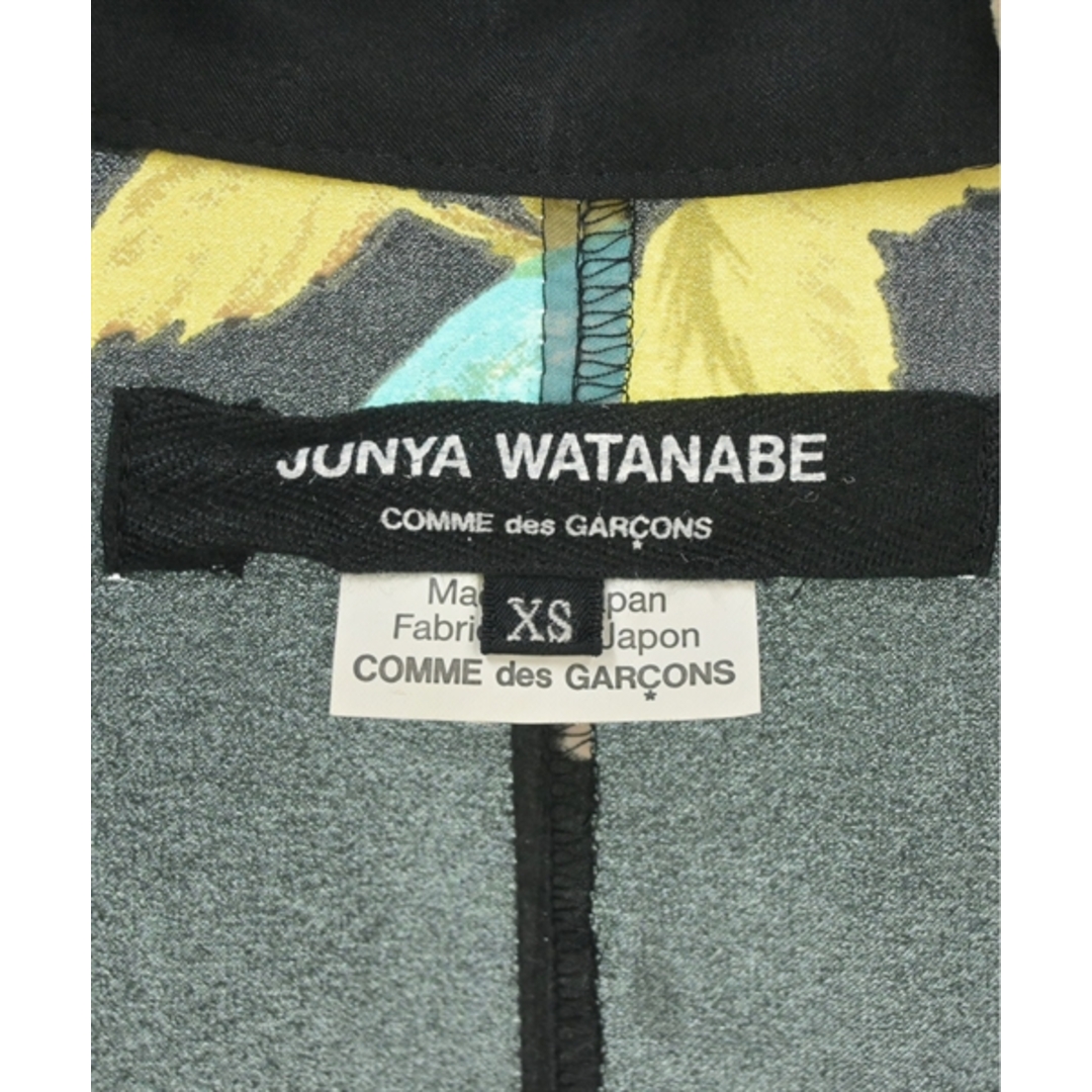 JUNYA WATANABE ワンピース XS 黒x緑系x白系等(花柄) 【古着】【中古】