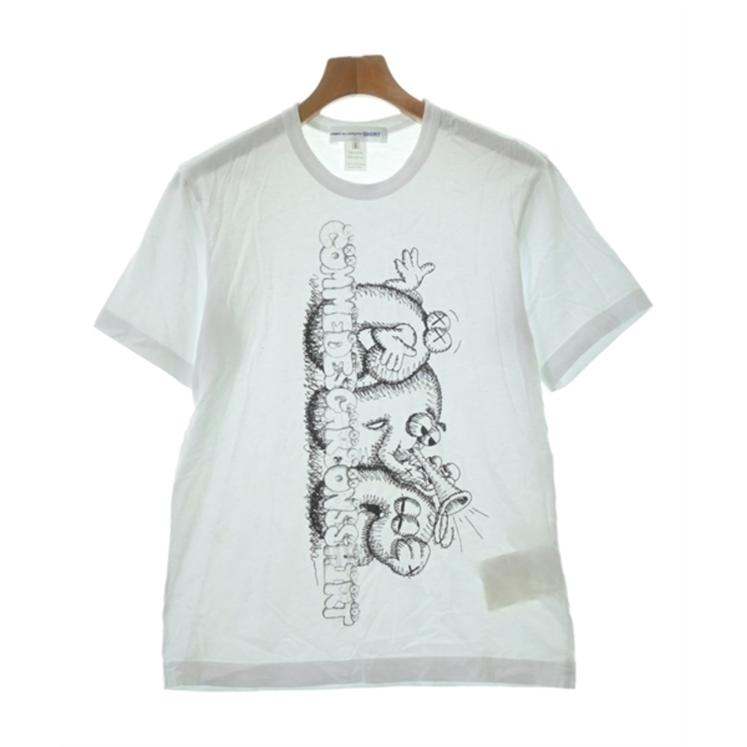 COMME des GARCONS SHIRT Tシャツ・カットソー S 白 【古着】【中古】 | フリマアプリ ラクマ