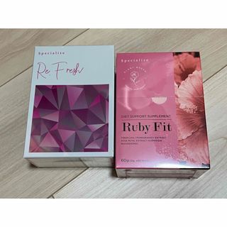 Re fresh 1箱、　Ruby Fit 1箱(ダイエット食品)