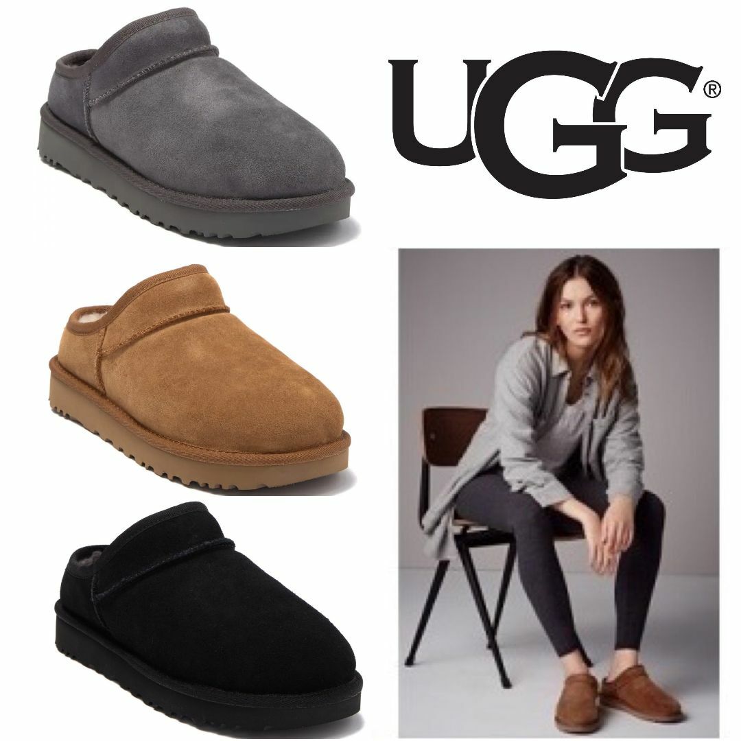 UGG(アグ)のT.M様　　✨23cm✨新品✨希少色✨UGG✨CLASSIC SLIPPER✨ レディースの靴/シューズ(サンダル)の商品写真