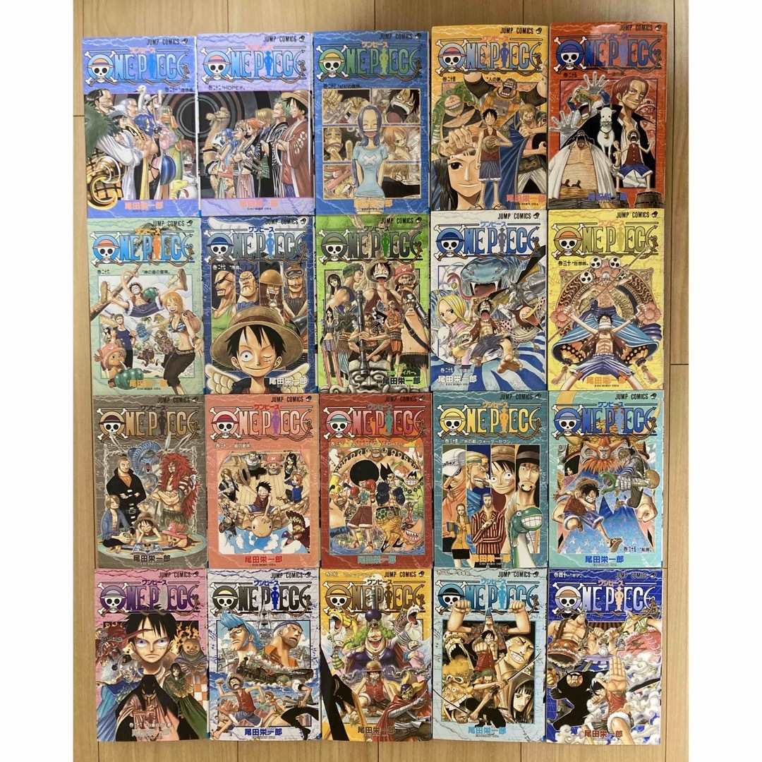 【再値下】ONE PIECE ワンピース全巻　1〜106巻＋3巻セット エンタメ/ホビーの漫画(少年漫画)の商品写真