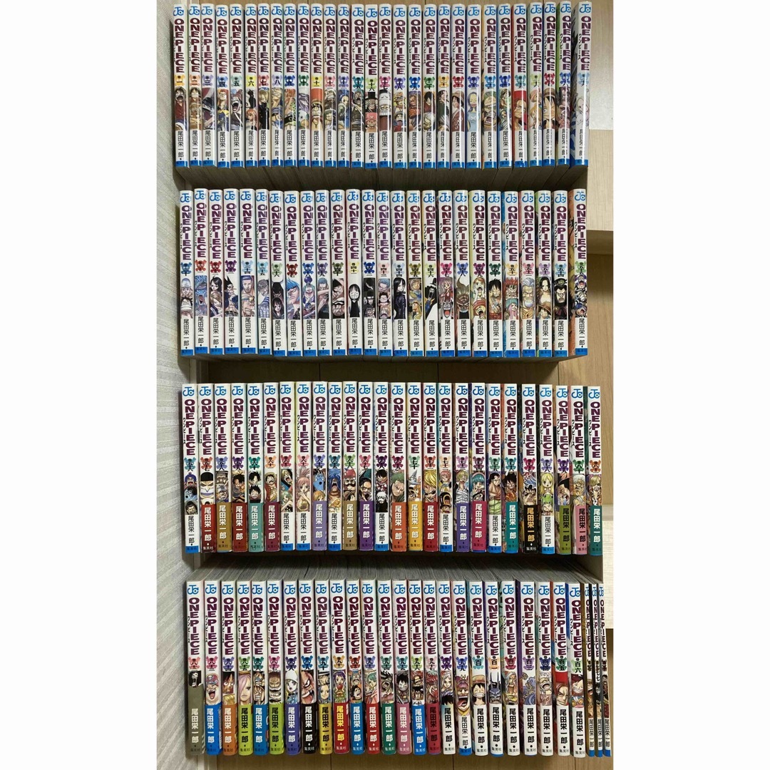 再値下】ONE PIECE ワンピース全巻 1〜106巻+3巻セットの通販 by ch's
