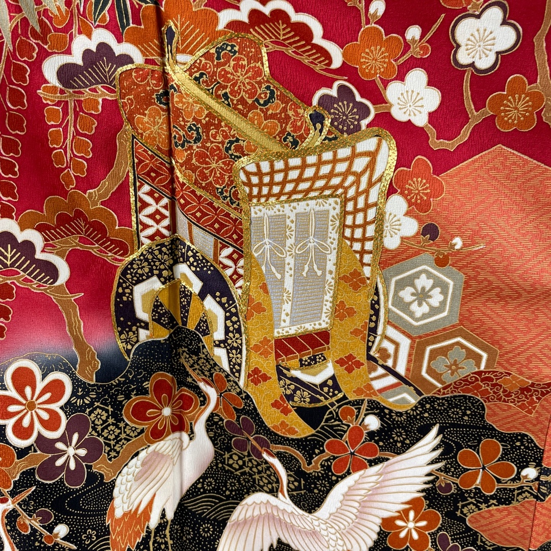 振袖 身丈164.5cm 裄丈65cm 正絹 名品