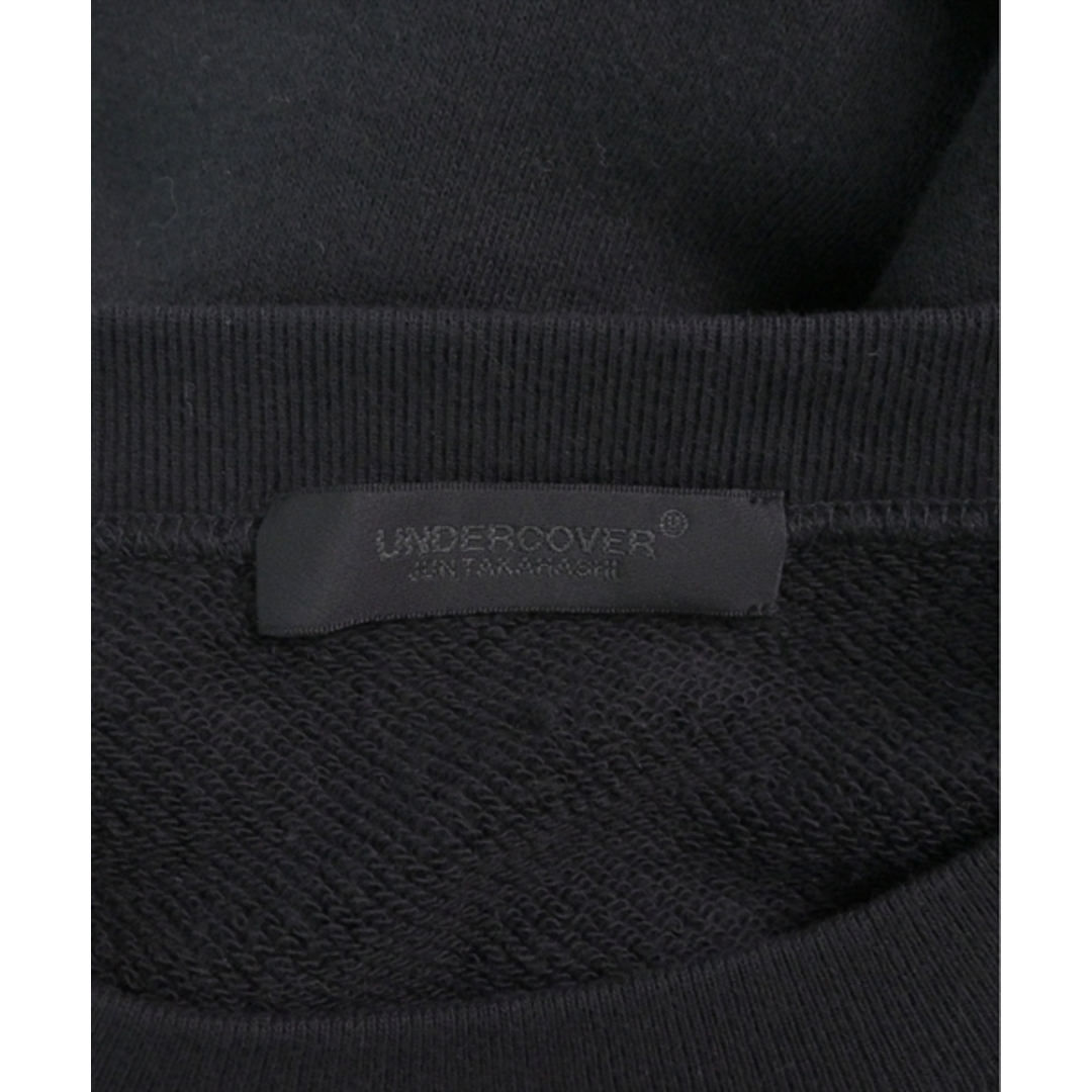 UNDERCOVER(アンダーカバー)のUNDER COVER アンダーカバー スウェット 3(L位) 黒 【古着】【中古】 メンズのトップス(スウェット)の商品写真