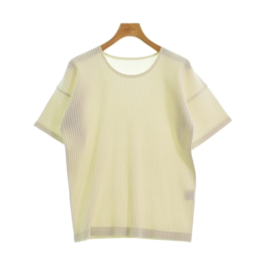 HOMME PLISSE オムプリッセ Tシャツ・カットソー 3(L位) 白-www