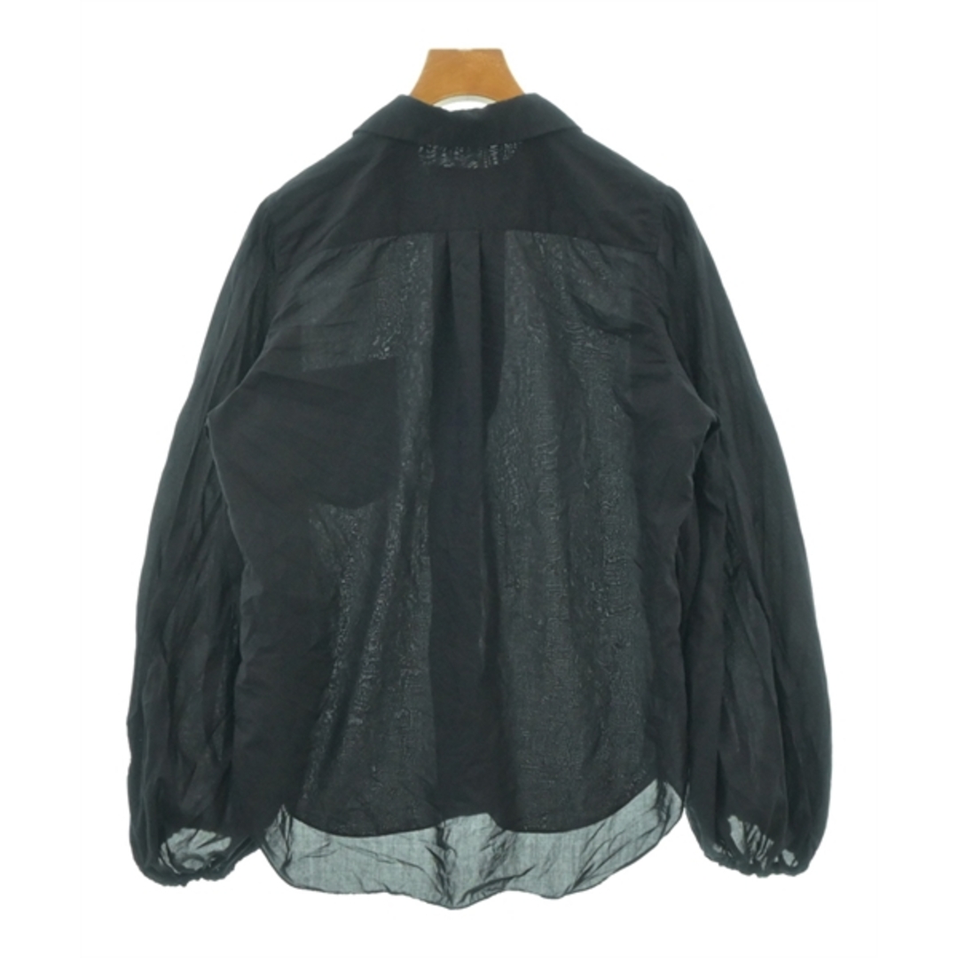 BLACK COMME des GARCONS カジュアルシャツ S 黒 【古着】【中古】