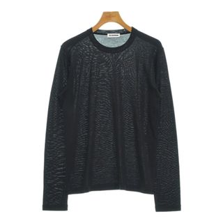 ジルサンダー(Jil Sander)のJIL SANDER ジルサンダー ニット・セーター 50(XL位) 黒 【古着】【中古】(ニット/セーター)