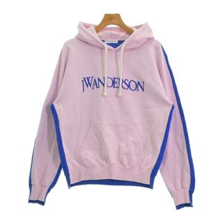 JW Anderson ジェイダブリューアンダーソン パーカー M ピンクx青