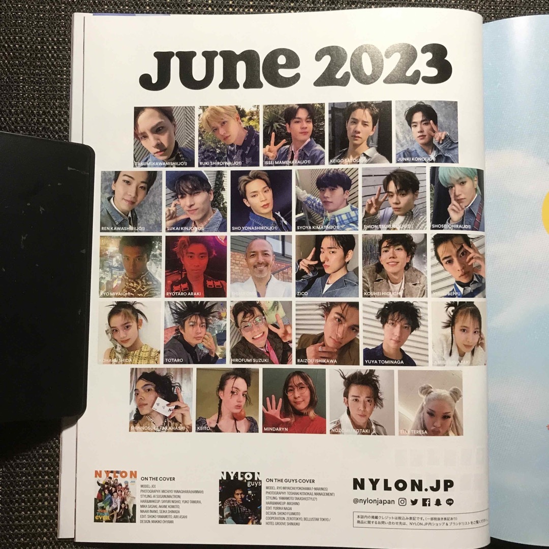 JO1(ジェイオーワン)のNYLON JAPAN ナイロン ジャパン 2023年 6月号 付録付き エンタメ/ホビーの雑誌(ファッション)の商品写真