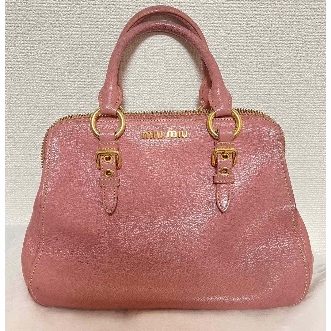 miumiu - miumiu バッグ ピンクの通販 by rr|ミュウミュウならラクマ
