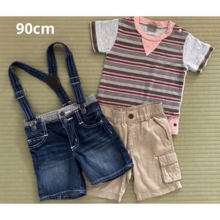 ベビーギャップ(babyGAP)のBabyGap ハーフパンツ ・Tシャツ 90cm〜(Tシャツ/カットソー)