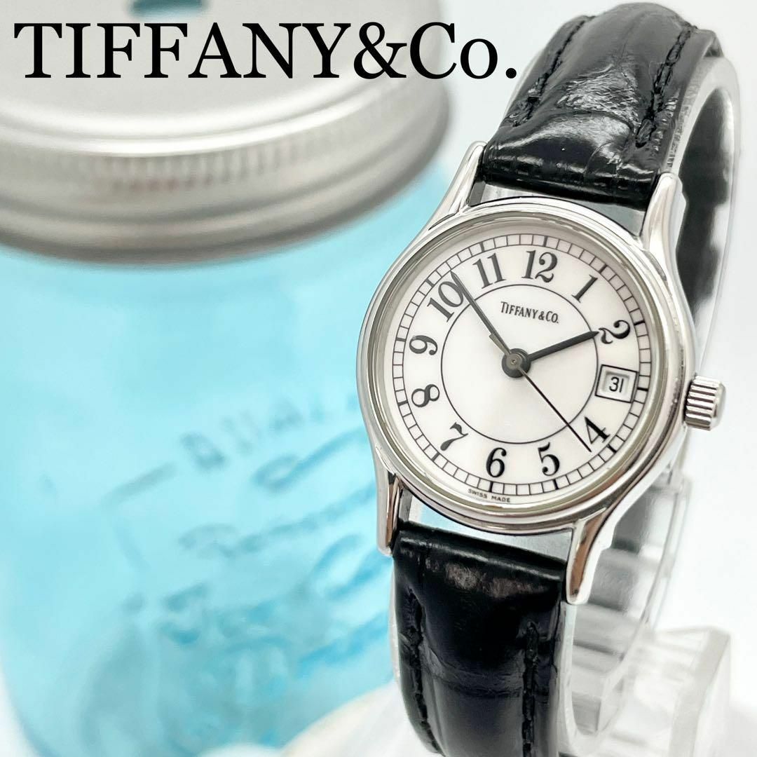 379 TIFFANY&Co. ティファニー時計　美品　レディース腕時計　高級