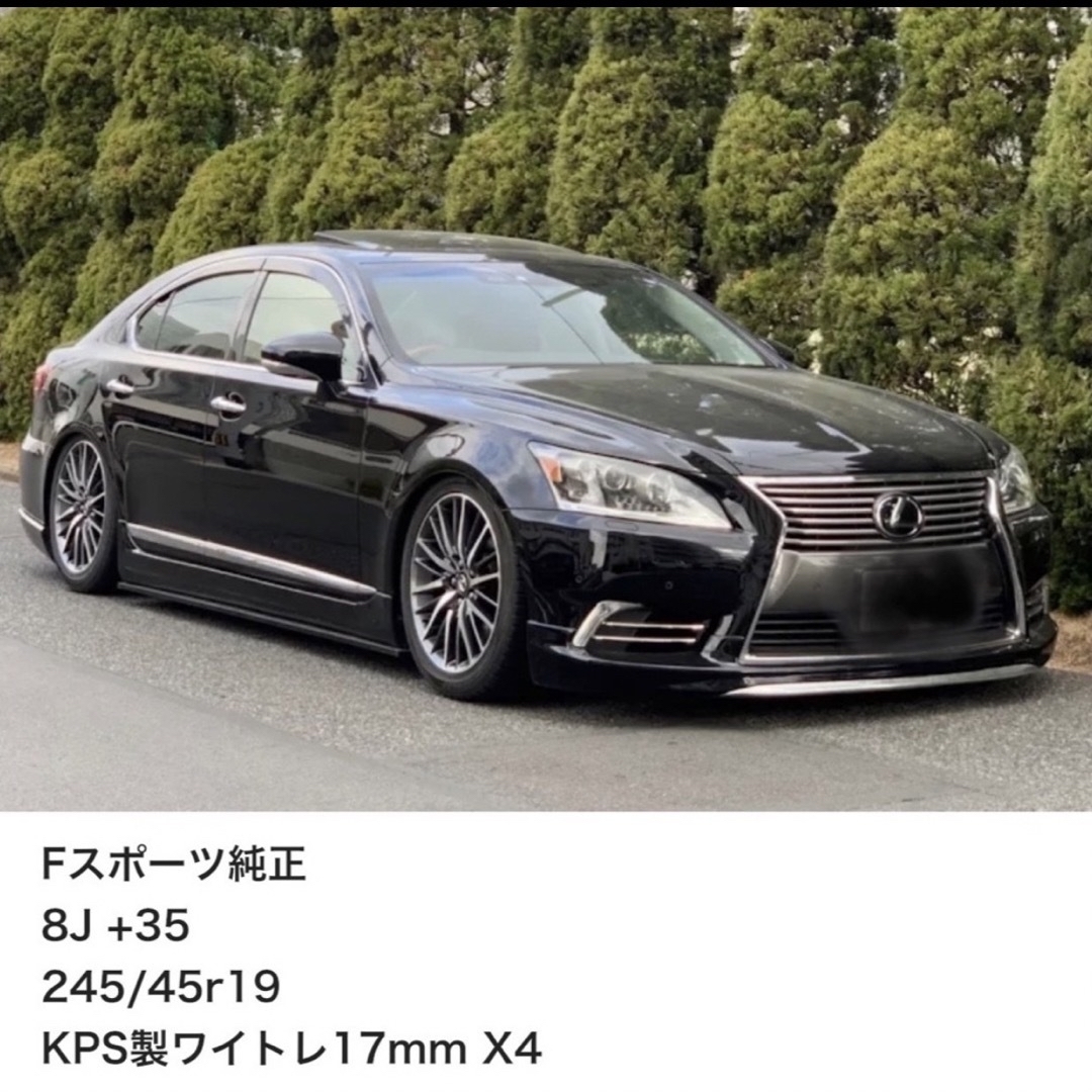 レクサスLS600h fスポーツ　ホイール　タイヤセット　PCD120