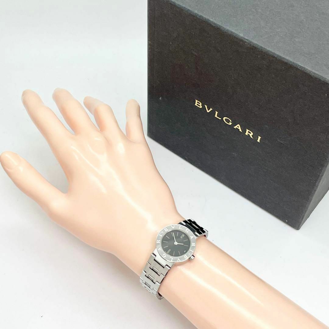 ブルガリ BVLGARI BB23SS ブラック レディース 腕時計