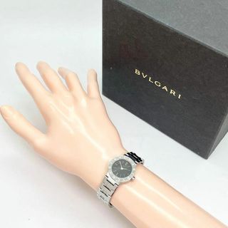 668 BVLGARI ブルガリ時計 レディース腕時計 BB23SS ブラック-