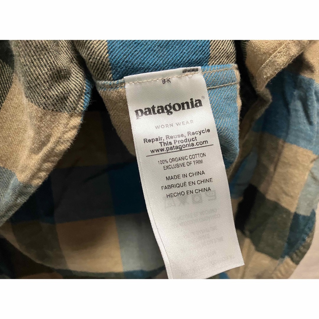 patagonia(パタゴニア)の美品 patagonia FA17 ライトウェイトフィヨルド フランネルシャツ メンズのトップス(シャツ)の商品写真