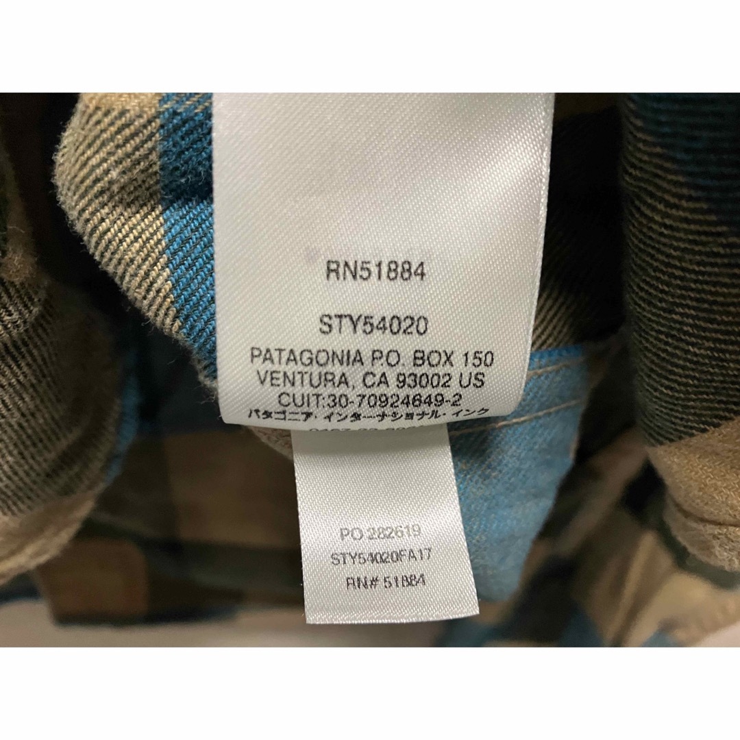 patagonia(パタゴニア)の美品 patagonia FA17 ライトウェイトフィヨルド フランネルシャツ メンズのトップス(シャツ)の商品写真
