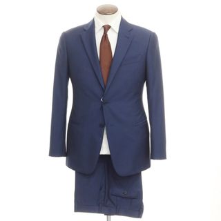 アルマーニ コレツィオーニ(ARMANI COLLEZIONI)の【中古】アルマーニ コレッツォーニ ARMANI COLLEZIONI ウール 2つボタンスーツ ネイビー系【サイズ50】【メンズ】(セットアップ)