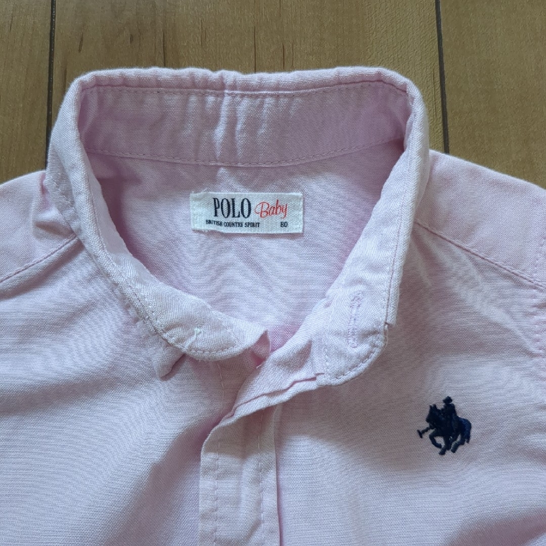 POLO（RALPH LAUREN）(ポロ)のPOLO シャツ キッズ/ベビー/マタニティのベビー服(~85cm)(シャツ/カットソー)の商品写真