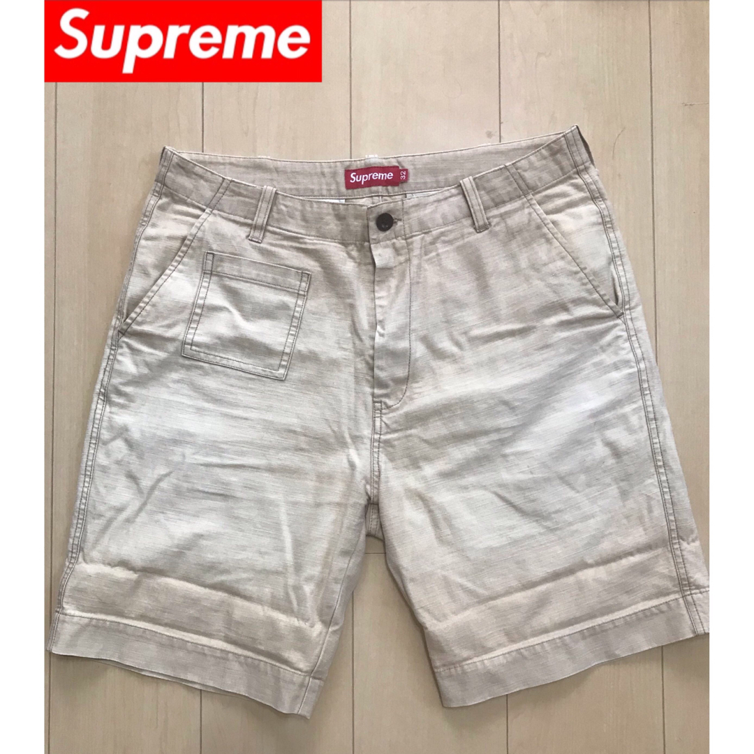 20ss 32インチ SUPREME Cargo Short シュプリームワークパンツ/カーゴパンツ