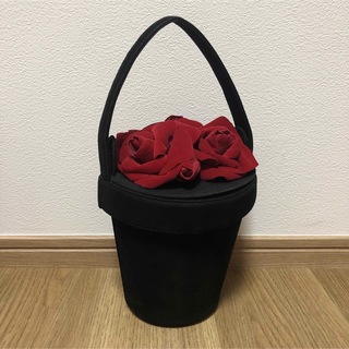 フランコフェラーロ　お花デザインバッグ