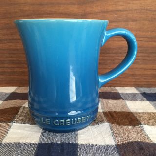 ルクルーゼ(LE CREUSET)のルクルーゼ マグカップ ティーマグ 413ml ル・クルーゼ マルセイユブルー(グラス/カップ)