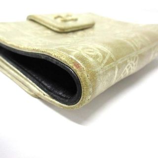 CHANEL - シャネル Wホック財布 アイコン ゴールドの通販 by ブラン