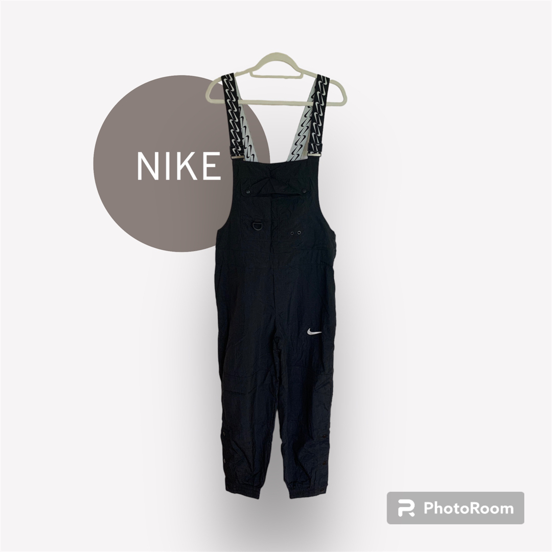 NIKE(ナイキ)のNIKE ナイキ ナイロン オーバーオール M メンズのパンツ(サロペット/オーバーオール)の商品写真