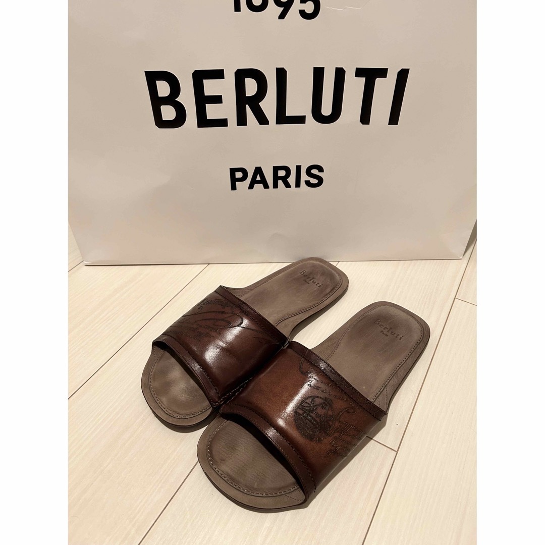 Berluti カリグラフィーサンダル サイズ7