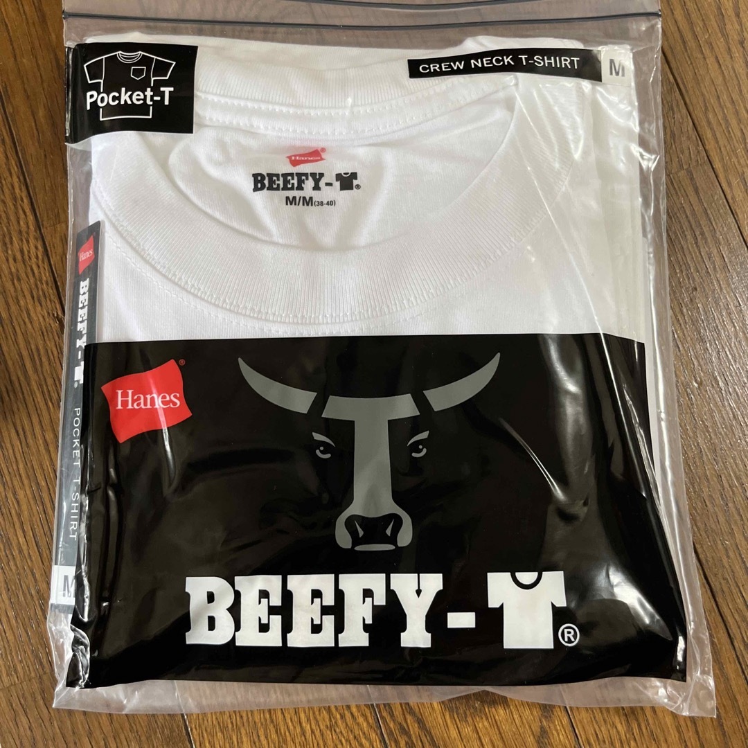 BEFFY-T新品　綿100% 白