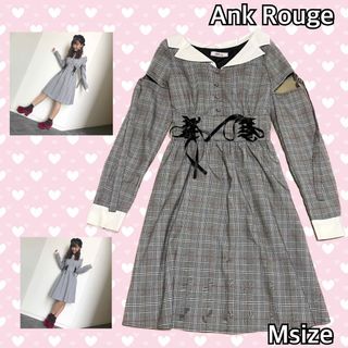 Ank Rouge - にこるん着用 アンクルージュ ワンピースの通販｜ラクマ