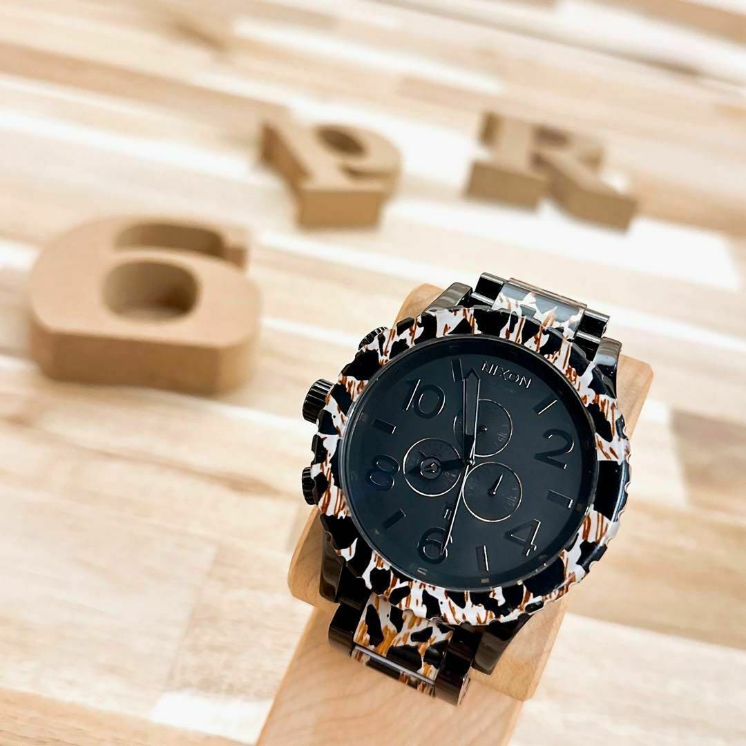 極美品 NIXON ニクソン 腕時計 黒 ユニセックス - 腕時計(アナログ)