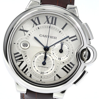 カルティエ(Cartier)のカルティエ CARTIER W6920078 バロンブルーLM デイト クロノグラフ 自動巻き メンズ _756003(腕時計(アナログ))
